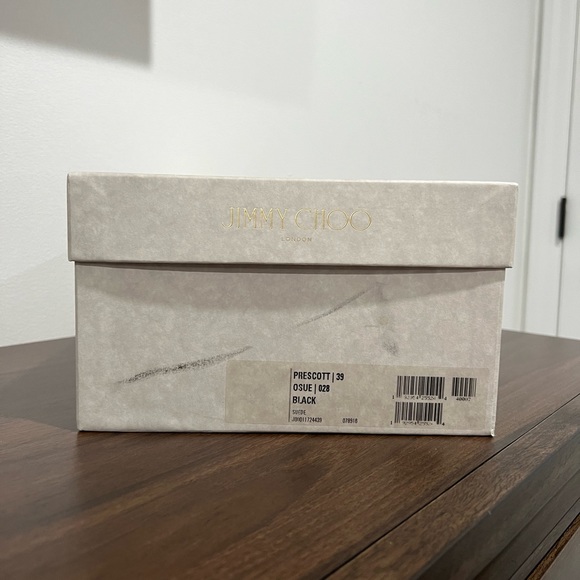 Mens black dress shoe jimmy Choo suede, laces - Picture 13 of 13